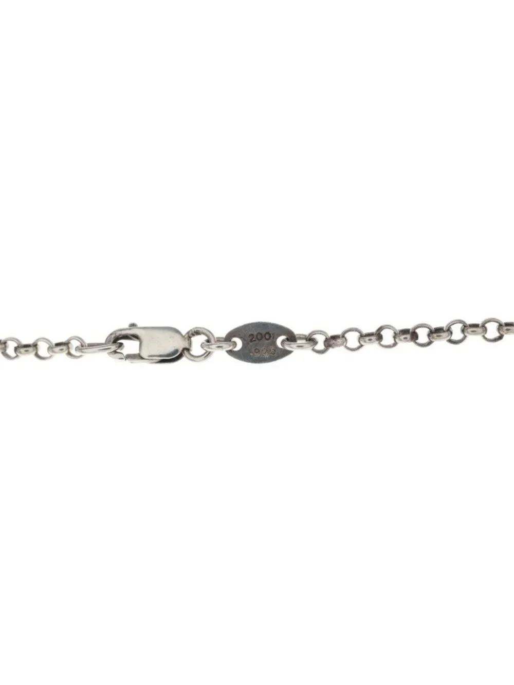 Chrome Hearts Neckchain Roll Chain Necklace Silver